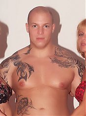 Hot matures Ritta and Rosalie double teaming to satisfy their urges for a younger man